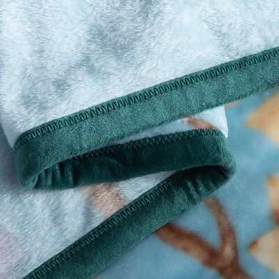 多喜爱Dohia毛毯 国色天香法兰绒毯 180*200cm /280g