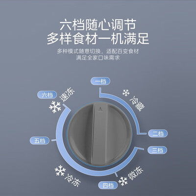 美的143KMF(E) 冰柜 143升 灰色节能保鲜柜评测说真相(美的保鲜柜怎么调温度)-图片4