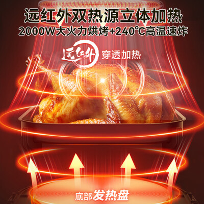 苏泊尔KD70YQ889空气炸锅7L是否值得入手（苏泊尔空气炸锅怎么拆开视频）-图片4