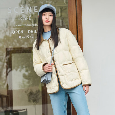 坦博尔羽绒服TD236266女短款黄油蜜质量如何(坦博尔羽绒服和波司登哪个好)-图片2