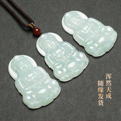 凤和观音玉雕寓意（凤禧珠宝翡翠观音菩萨吊坠翡翠玉石值得手入吗）-图片3