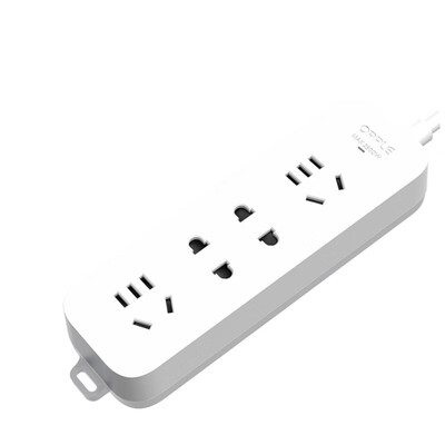 欧普照明（OPPLE）S03-2406 国标基础有线排插10A 250V～ 无开关-2个两孔+2个五孔-1.8M