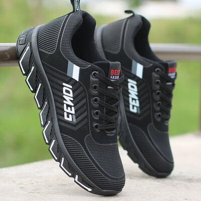 登埗鞋子怎么样（登歧工地男鞋 805黑色39体闲鞋体验效果好吗）