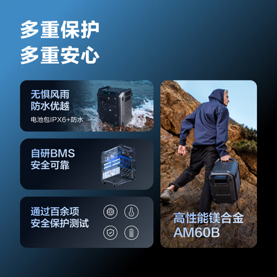 九号Segway Cube1000 2200W电源备用储能电池体验效果好吗（九号备用储能电池怎么充电）-图片4