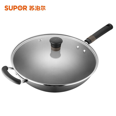 苏泊尔（SUPOR）有钛真不锈铁锅 HC32A3 32cm