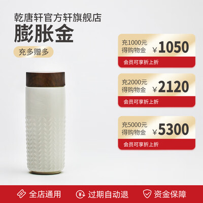 乾唐轩 竹君子泡茶器壶 180ml (双层)  杯 55ml