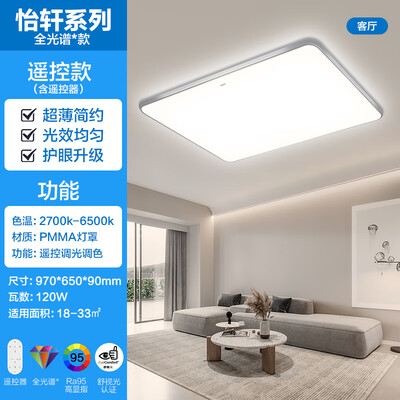 飞利浦吸顶灯哪个系列好（飞利浦 9290040707 120W 吸顶灯客厅灯质量如何）-图片3