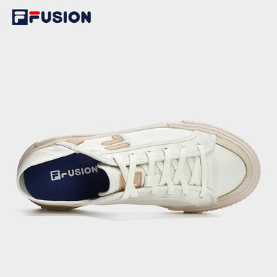 FILA FUSION女鞋奶白/木薯粉 36帆布鞋是否值得入手（斐乐帆布鞋怎么清洗）-图片2