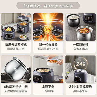苏泊尔5l电压力锅哪款好(苏泊尔电压力锅5L型号SY-50FC5020Q电饭煲评测说真相)-图片3