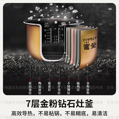 松下PAC180WSA IH电饭煲5.1L家用智能电饭锅质量如何（松下电饭煲怎么样）-图片4