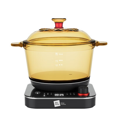 米技 （Miji Home）多功能锅玻璃电煮锅2.2升 ECE-GS22  2.2L