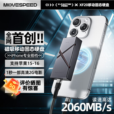 移动硬盘和固态硬盘的速度相差多少（移速MOVE SPEED 1TB移动固态硬盘移动硬盘评测说真相）-图片2