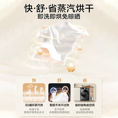 小天鹅滚筒全自动带烘干洗衣机好吗（小天鹅洗衣机12KG全自动滚筒式烘衣机质量如何）-图片6