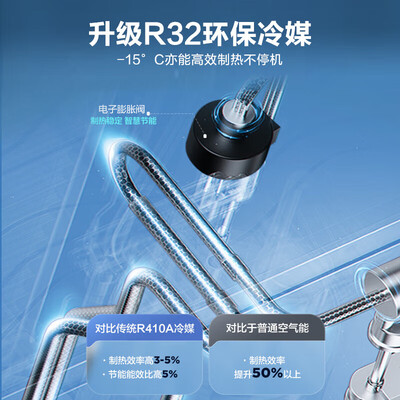 海尔空气能热水器一体机好还是分体机好（海尔 300升全变频空气能热水器中央热水器测评看真相）