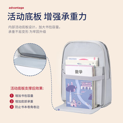 第九城堡护脊书包1-6年级英伦风体验效果好吗(第九城堡拉杆书包怎么样)-图片3