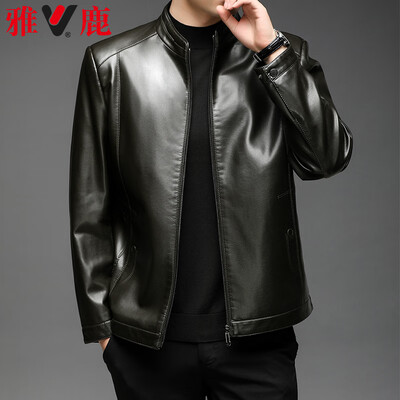 雅鹿皮草怎么样(雅鹿立领皮夹克男商务休闲男士皮夹克值得手入吗)-图片4