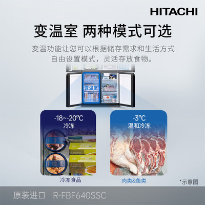 日立 R-FBF640SSC 645L 四门冰箱测评看真相（日立冰箱是哪个国家的品牌）-图片3