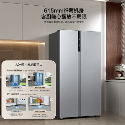 海信冰箱BCD-556WFK1DPUJ 556升双开门超薄靠谱吗,揭秘内幕（海信冰箱怎么解锁）-图片2