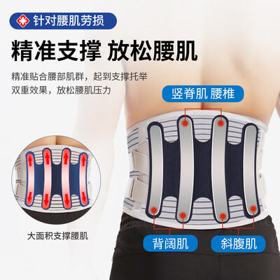 护腰带和固定带的功能有区别吗?（立姿腰椎固定带 V型 XL护腰带怎么样）-图片7