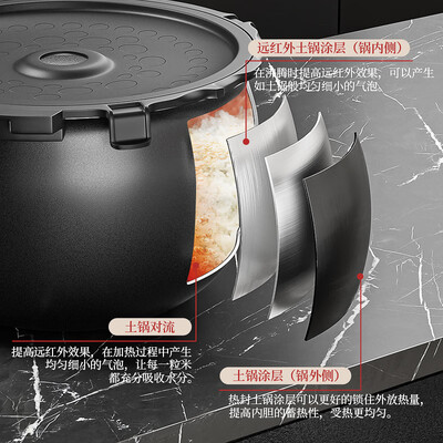 虎牌 TIGER JKT-D10C 智能IH电饭煲 3L容量怎么样（虎牌电饭煲怎么预约煮饭）-图片1