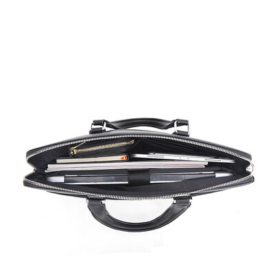 啄木鸟 PLOVER商务手提包文件包前卫公文包 GDGWB045-5A 黑色 38*5.5*30CM 