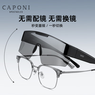 不同颜色骑行眼镜的区别（CAPONI变色骑行眼镜日夜两用近视墨镜是否值得入手）