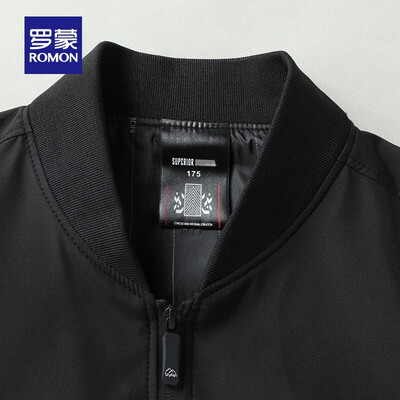 罗蒙 男士棒球领夹克 藏青色 3XL码男士外套评测说真相(罗蒙男士外套怎么样)