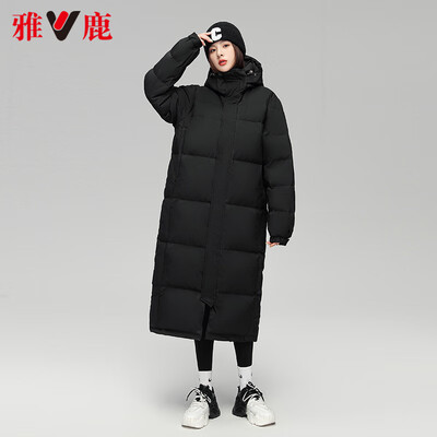 雅鹿羽绒服S女长款黑色评测说真相（雅鹿羽绒服和鸭鸭羽绒服哪个质量好）