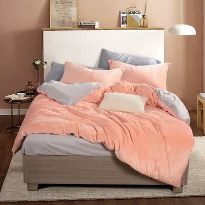 金丝莉（KINTHERI） 牛奶绒套件 威尼斯特/花之漾/韵之味 被套200×230cm