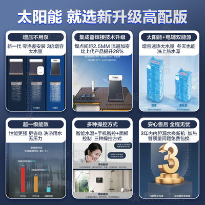 海尔150L平板太阳能热水器评测说真相（海尔太阳能热水器和四季沐歌哪个好）-图片5
