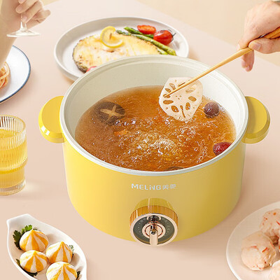 美菱（MeLng）电火锅（双层可蒸可煮） 2.5L MT-LC2501