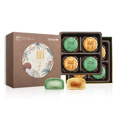 美心 流心椰子月饼 - 新 360g 