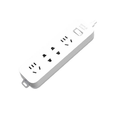 欧普照明（OPPLE）S03-2403 国标基础有线排插10A 250V～ 总控-2个两孔+2个五孔-1.8M