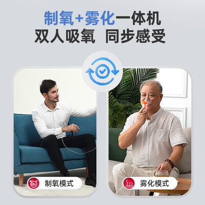 氧精灵雾化机怎么样(氧精灵5L家用制氧机老人便携雾化机值得手入吗)-图片1