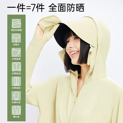 MissWiss谢娜同款防晒衣女夏新款时尚防晒服防紫外线中长款宽松凉感风感波评测说真相（misswiss防晒衣和茉寻防晒衣哪个好）-图片5