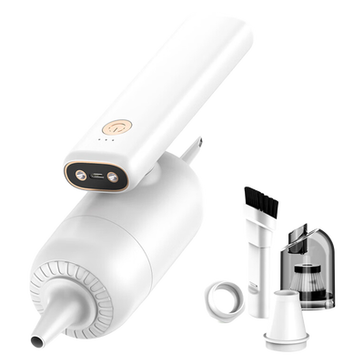 十足酷 迷你手持无线折叠吸尘器 SZK-V60 白色