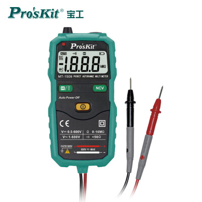 宝工（Pro’sKit） MT-1509-C 智能型袖珍型自动电压表