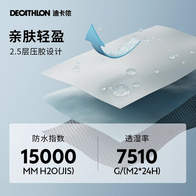 迪卡侬的冲锋衣怎么样（迪卡侬MH150冲锋衣豆蔻粉女款XL夹克靠谱吗,揭秘内幕）-图片4