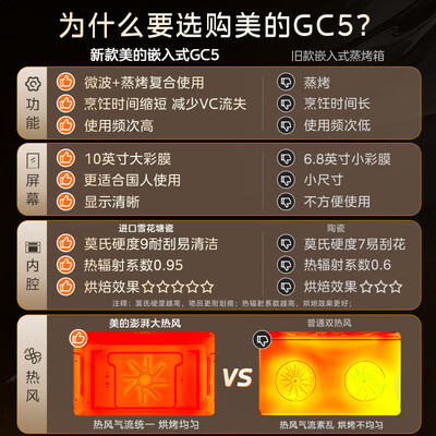 美的（Midea）GC5蒸烤箱好不好（美的烤箱哪个型号好）-图片5