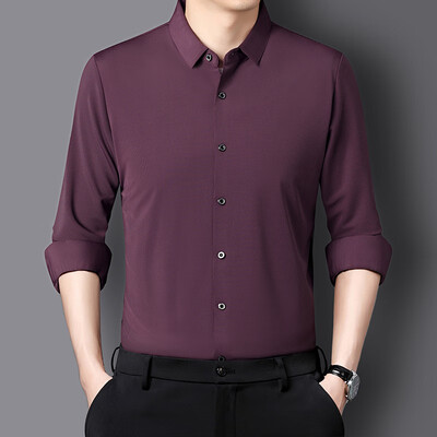 查利德斯羽绒服怎么样(查利德斯 8361 男士长袖衬衫 机械蓝商务休闲男士衬衫是否值得入手)