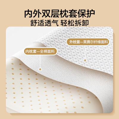 京东京造的乳胶枕好吗(京东京造For U 泰国天然乳胶枕乳胶枕 值得手入吗)-图片3