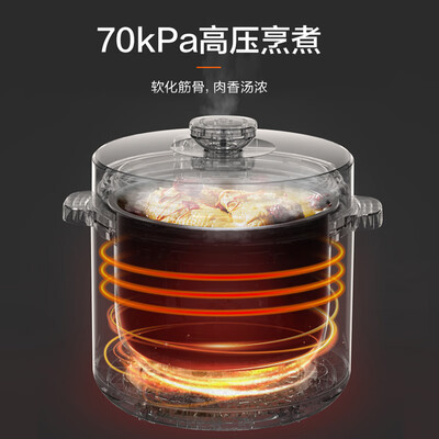 苏泊尔电压力锅sy60yc503d怎么样(苏泊尔SY-60YC6001电压力锅6L双胆智能电饭煲体验效果好吗)-图片3