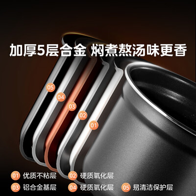 美的Midea电压力锅深汤双胆2-10人多功能压力煲测评看真相(美的压力煲打不开盖怎么办)-图片4