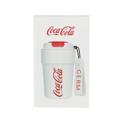 格沵 可口可乐联名咖啡杯（白色）GE-CK22AW-DB14 390ml