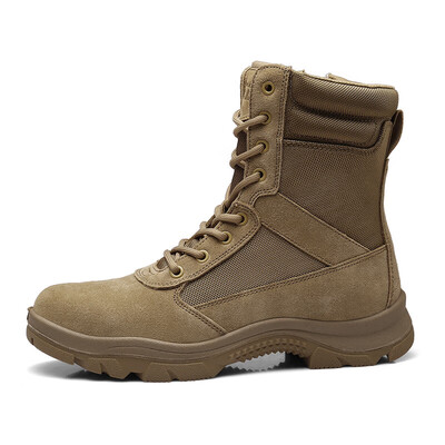 强人3515皮鞋怎么样（强人3515侧拉链战靴 沙色 44码男靴好不好）