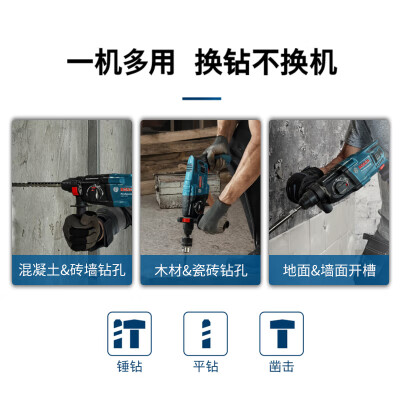 博世gbh2一22型电锤怎么样（博世GBH 220 2多功能工具箱套装电锤测评看真相）-图片3