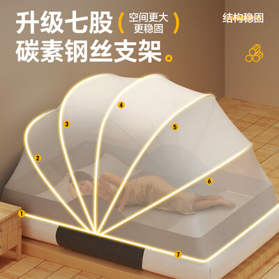 梦多福折叠蚊帐1.5×2米测评看真相（梦多福蚊帐怎么样）-图片1