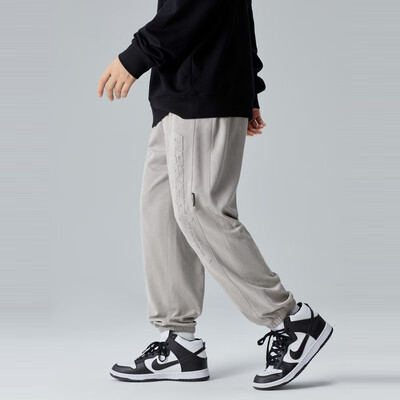 太平鸟男装休闲裤【灰色1 L】好不好(太平鸟休闲裤怎么样)-图片1