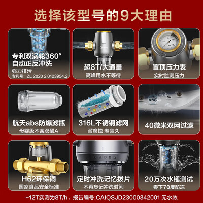 美的 QZBW20S-12T前置过滤器体验效果好吗（美的过滤器怎么拆卸）-图片1
