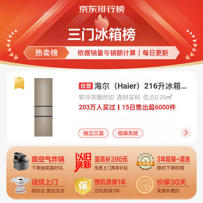 海尔bcd-216stpt和bcd-218stps(海尔BCD-216STPT冰箱体验效果好吗)